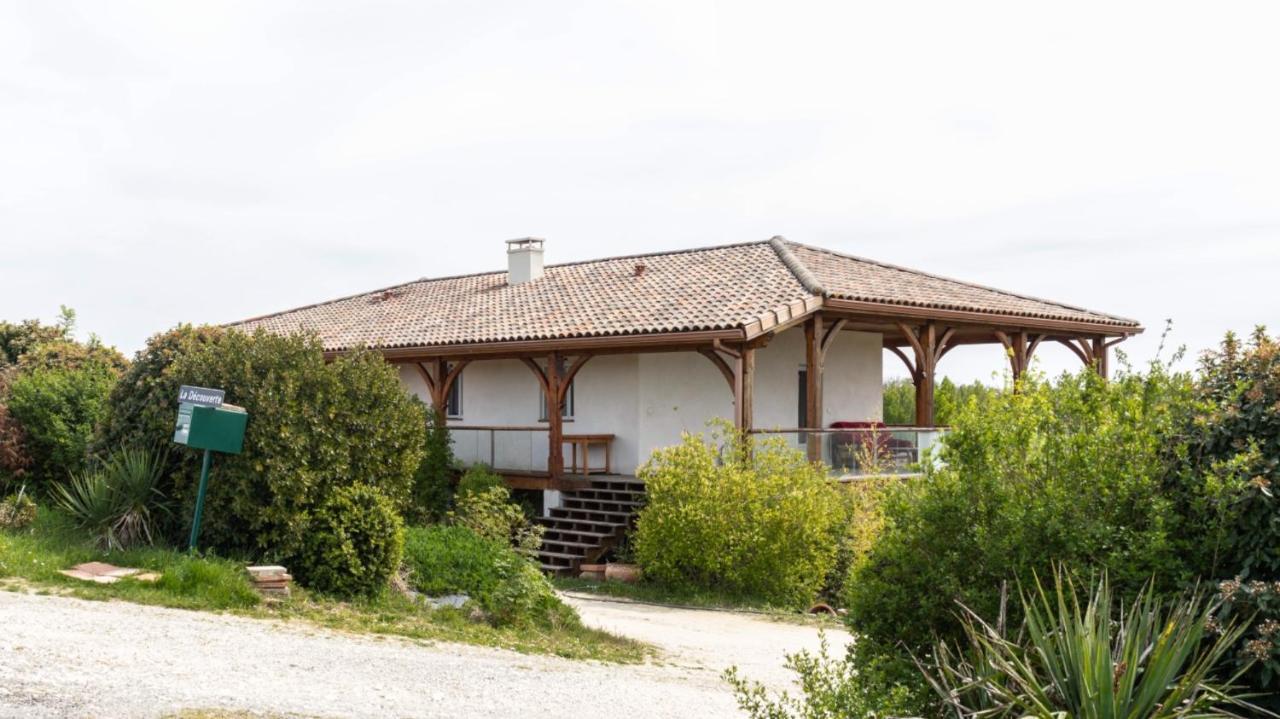 La Decouverte, Jacuzzi, Sauna, Et Terrasse Avec Vue Sur Lac A La Campagne Entre Toulouse Et Auch Catonvielle Exterior photo